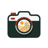 Camera icon for adding clear rural profile photos